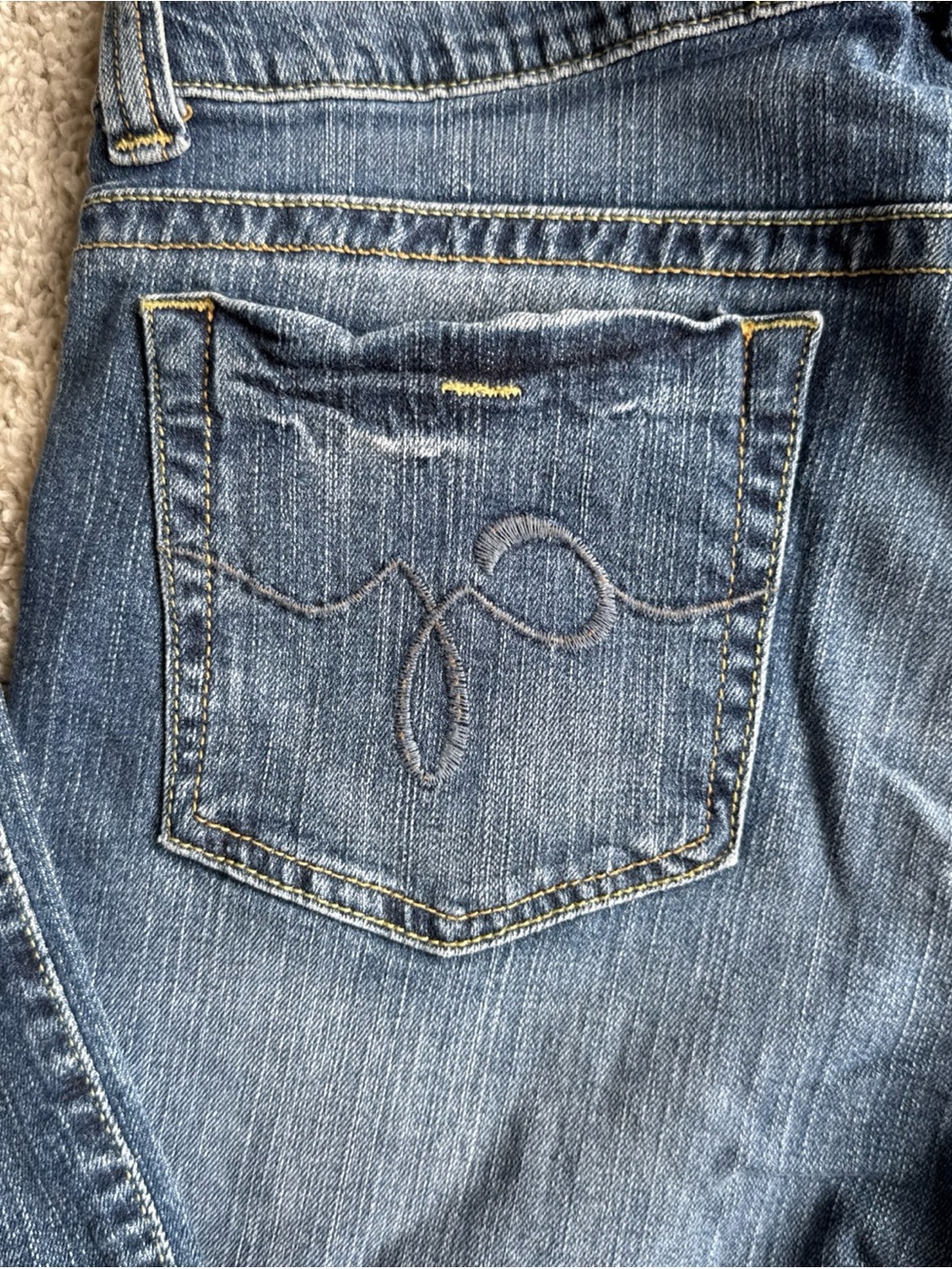 Guess Jeans Stretch 81 Y2K Low-rise Denim Jeans Women’s Size 31 - Picture 9 of 14